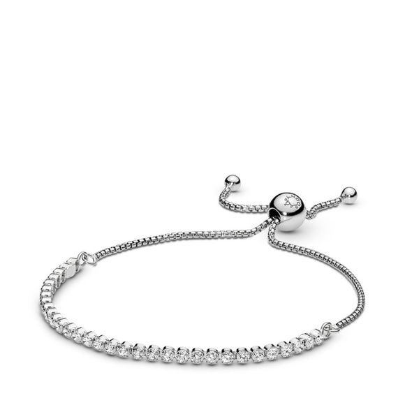 Pandora Jewelry - Pandora Sparkling Slider Tennis Bracelet